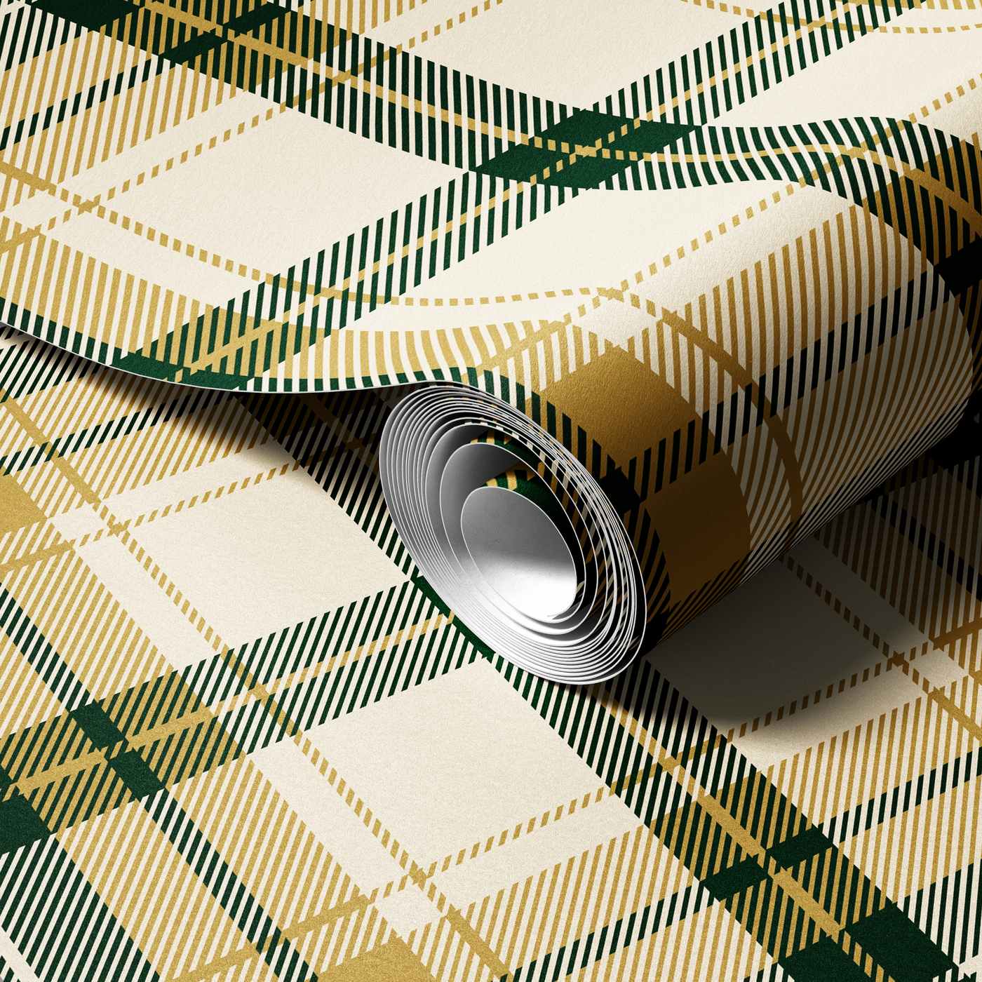 Ivory Plaid